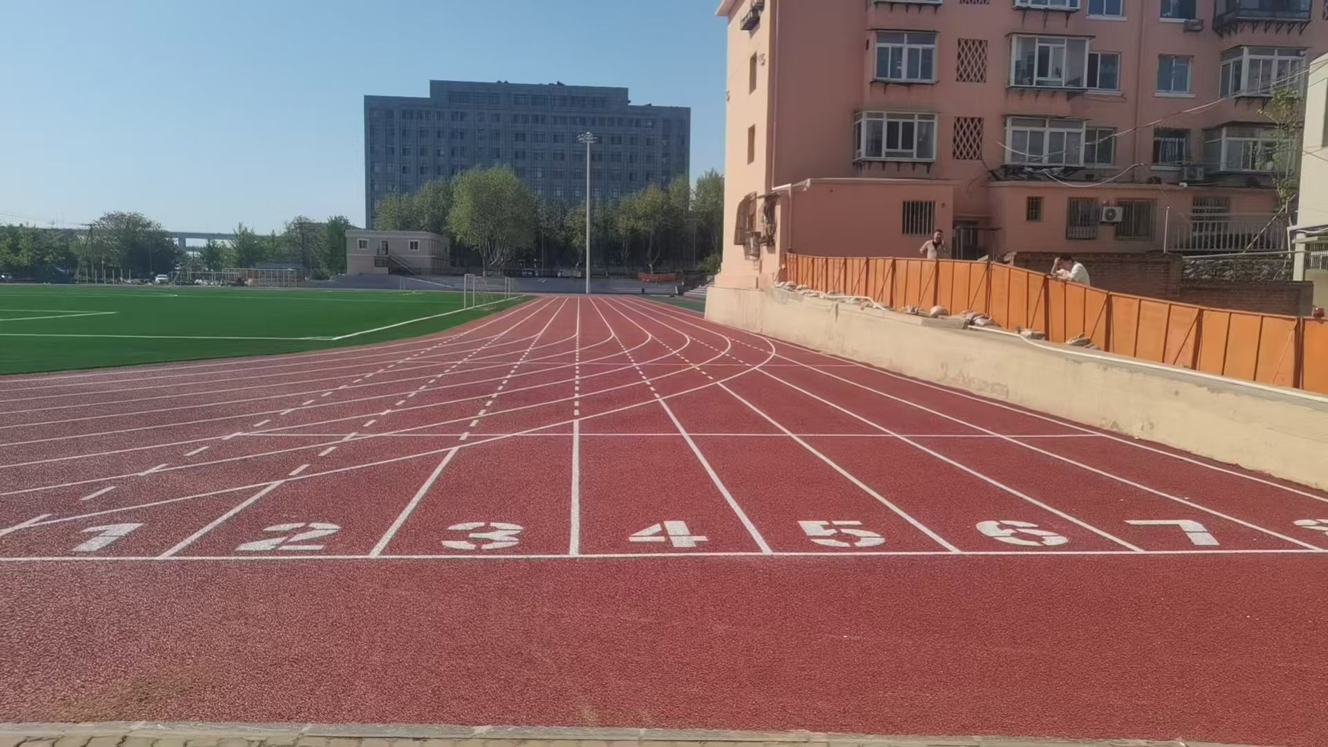 资阳市学校运动操场健身步道 - 方案